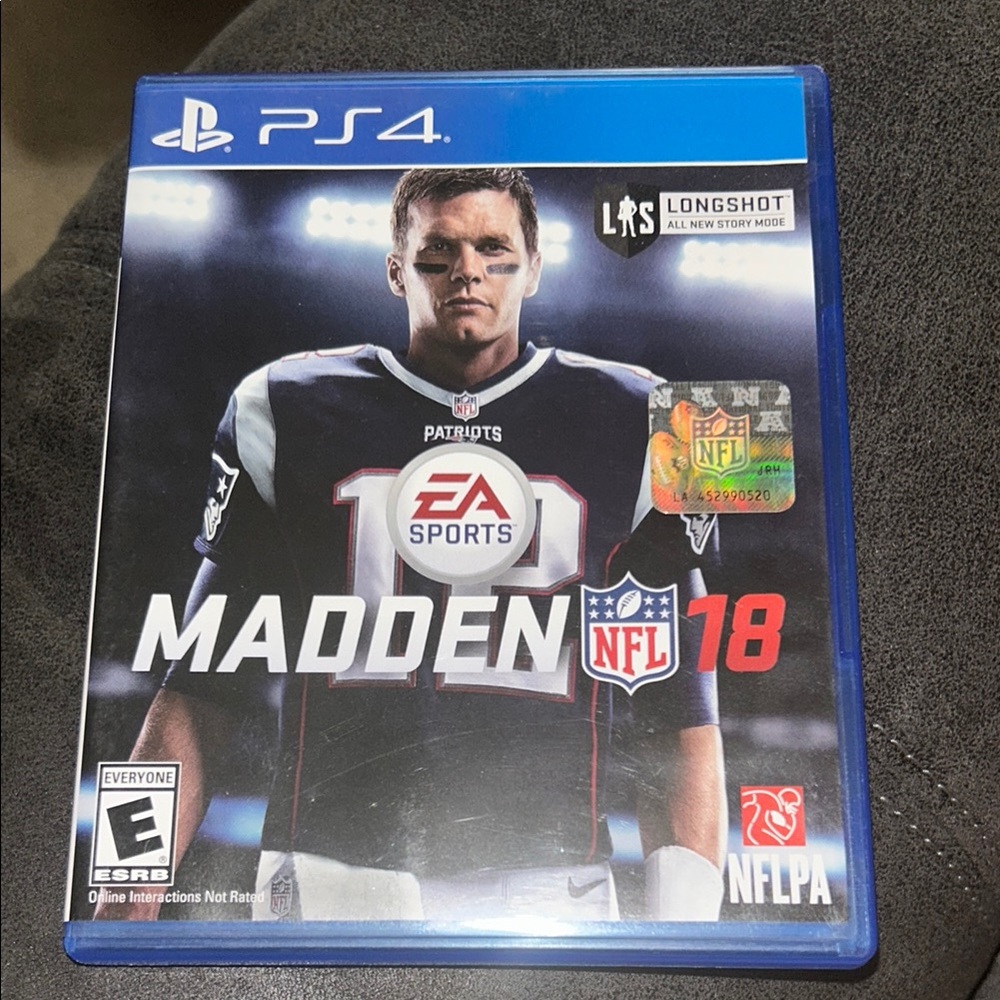 Madden NFL 19 PS4 Game Blue Edition